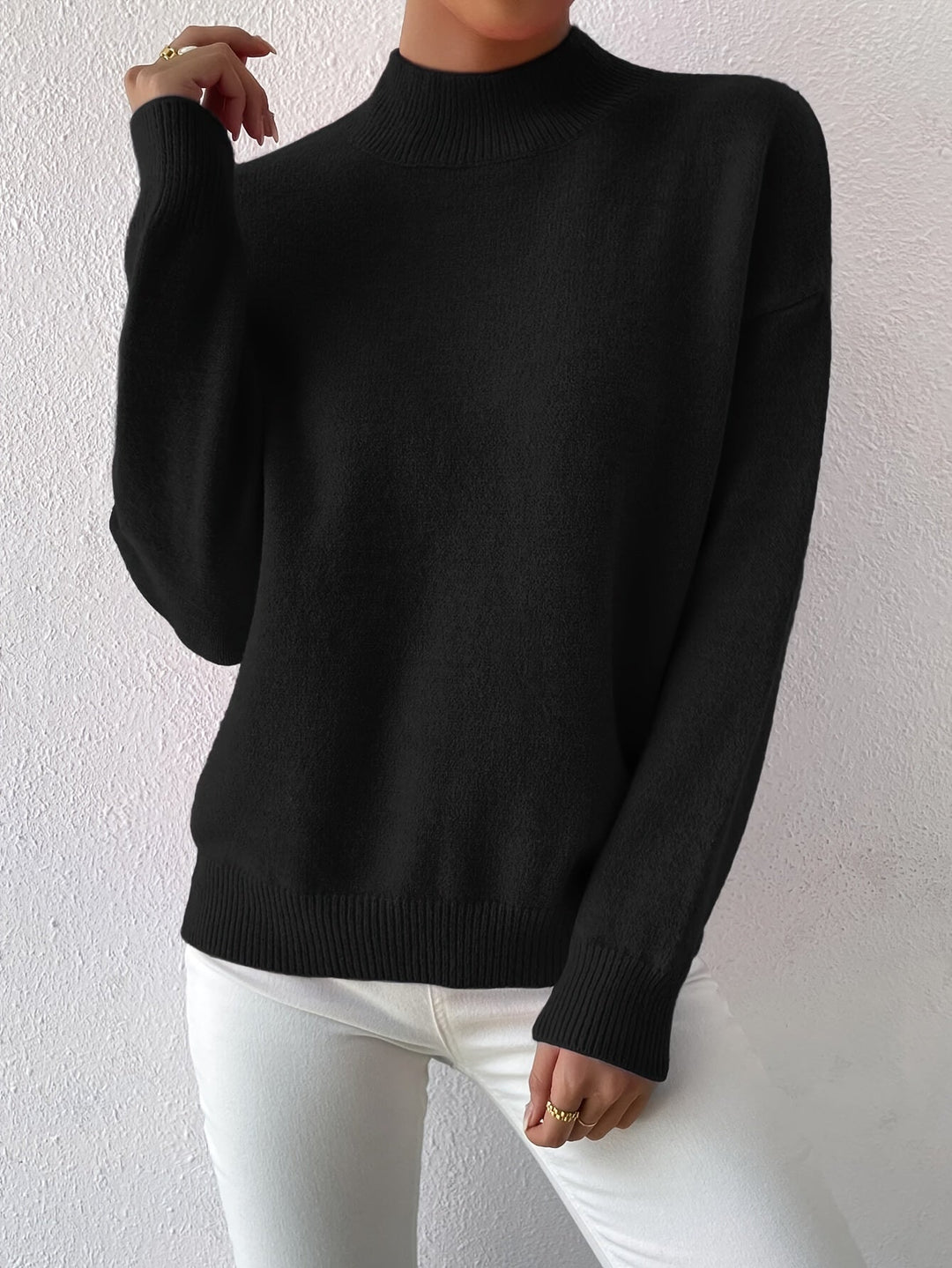 Lorelei | Refined Mock Neck Sweater