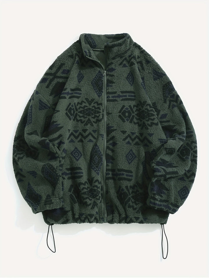 Lorraine | Patterned Zip-Up Jacket