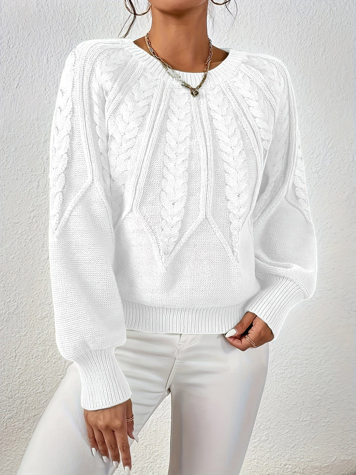 Eleanor | Relaxed Cable-Knit Sweater