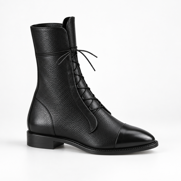 Women's Fashionable Combat Ankle Boots