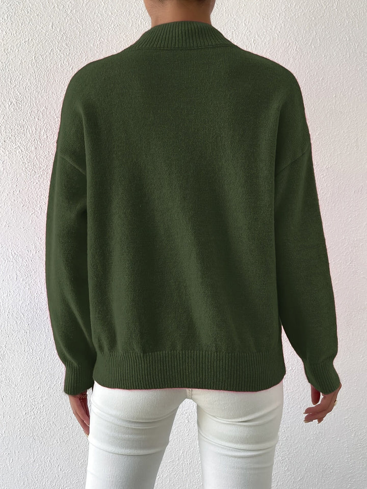 Lorelei | Refined Mock Neck Sweater
