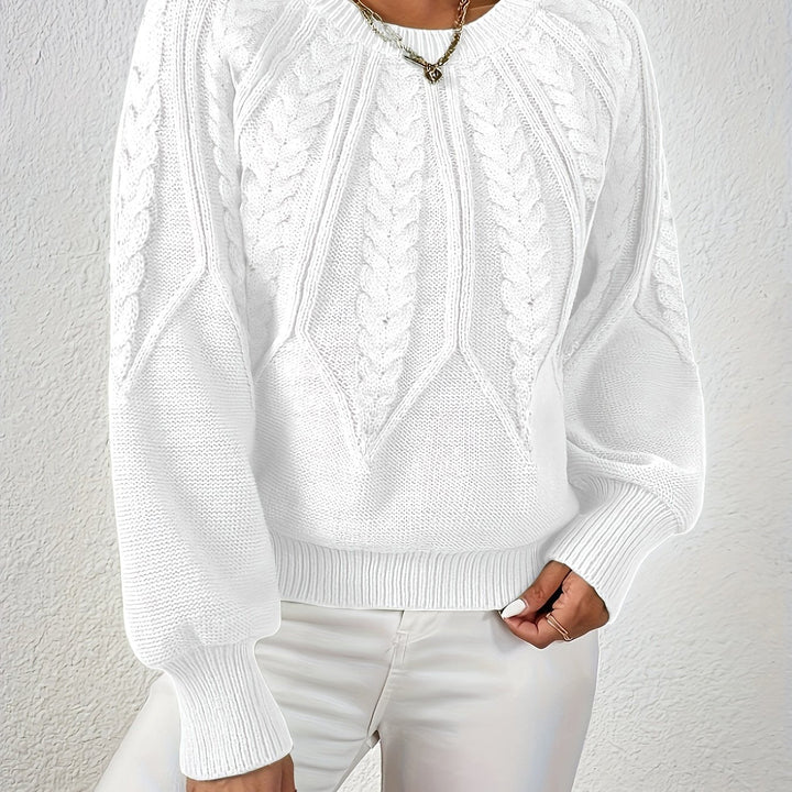 Eleanor | Relaxed Cable-Knit Sweater