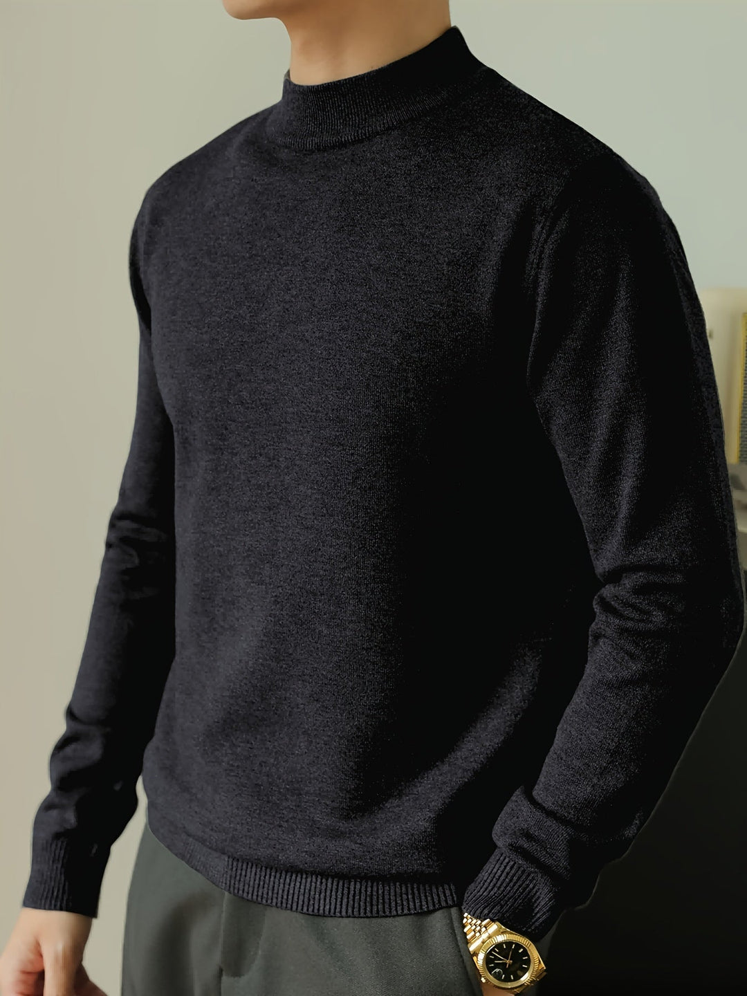 Everett | Refined High-Neck Sweater