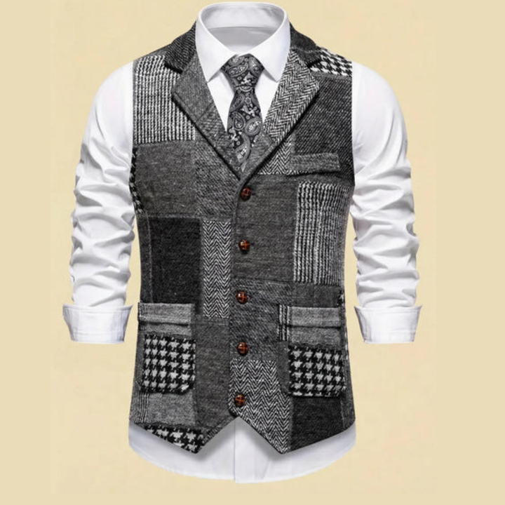Men’s Formal Vest Suit Waistcoat Casual Dresswear