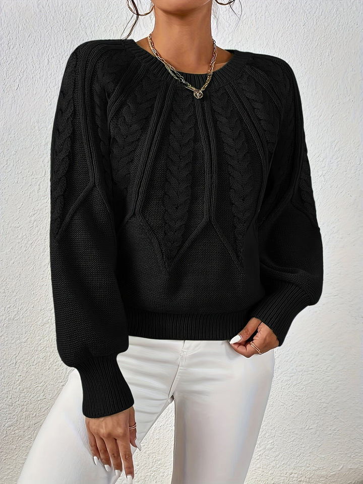 Eleanor | Relaxed Cable-Knit Sweater