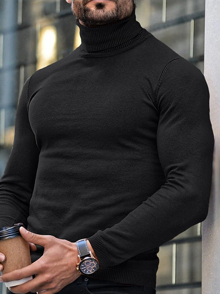 Duncan | Refined Roll-Neck Sweater