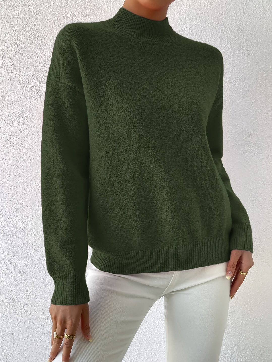 Lorelei | Refined Mock Neck Sweater