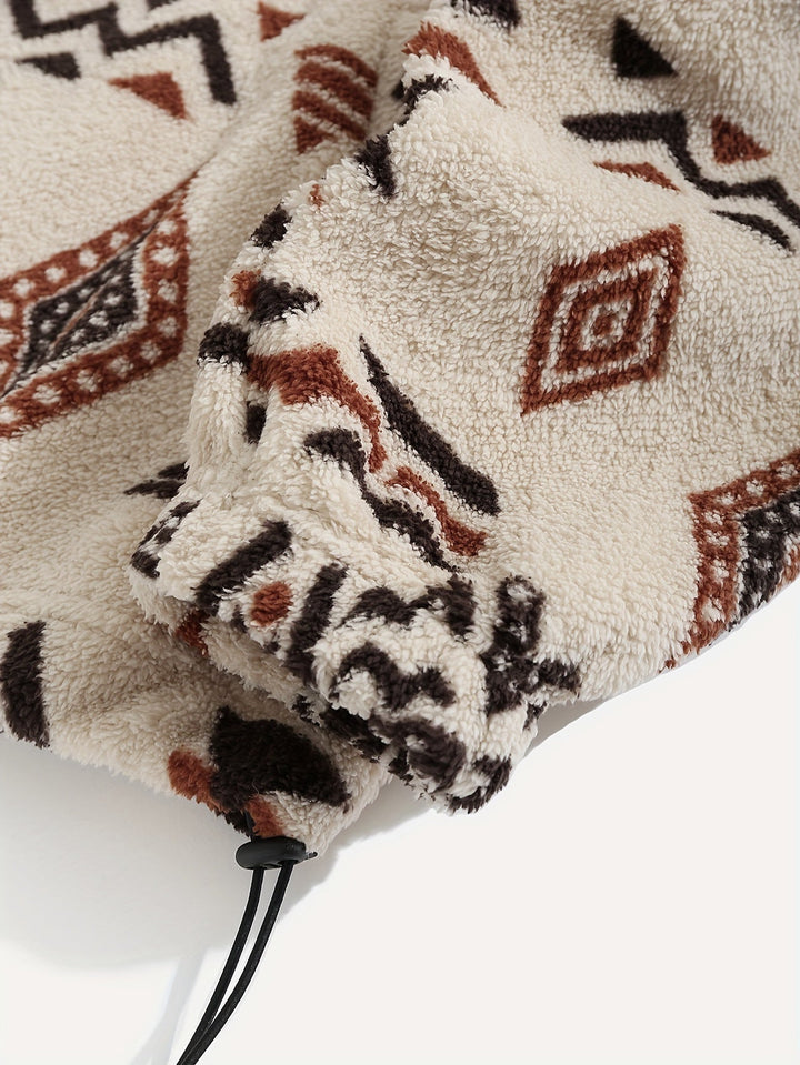 Lorraine | Patterned Zip-Up Jacket
