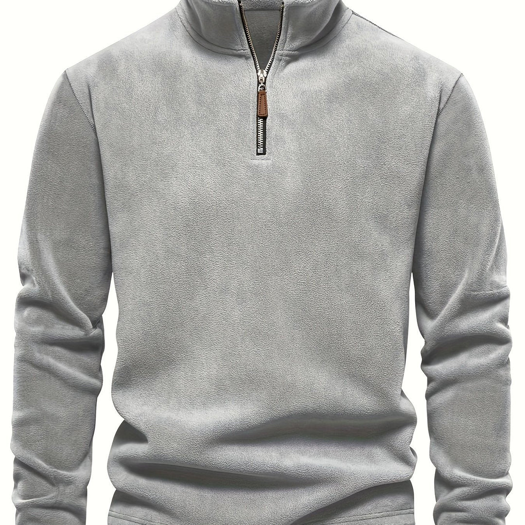 Fraser | Half-Zip Stand-Collar Pullover