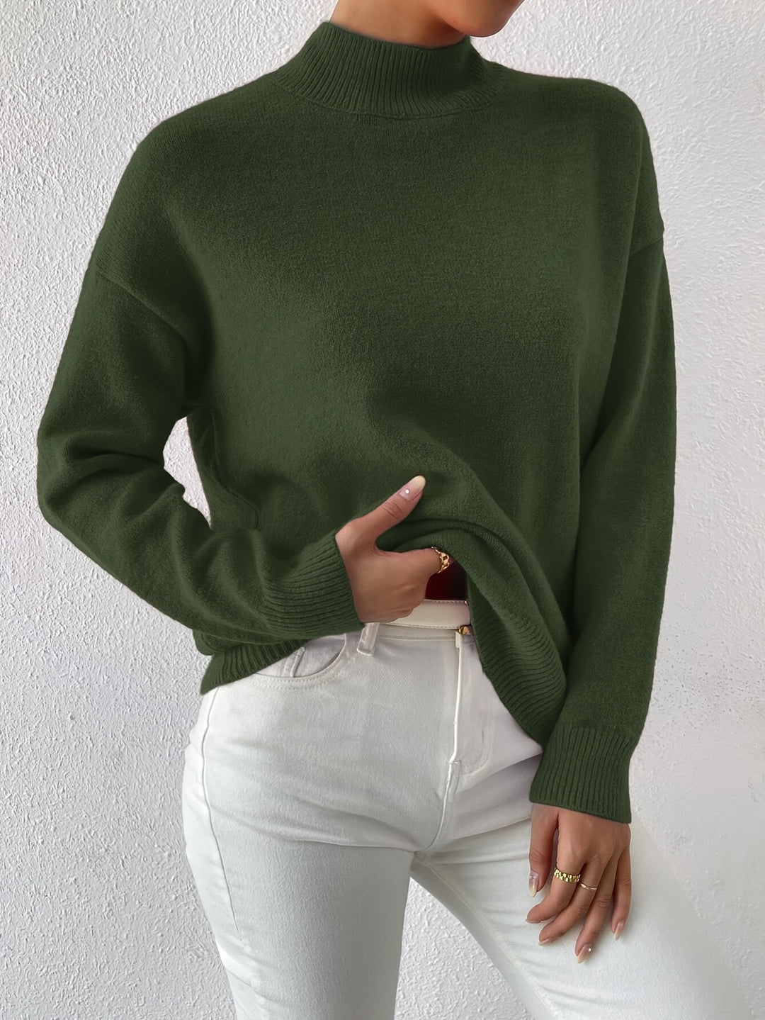 Lorelei | Refined Mock Neck Sweater