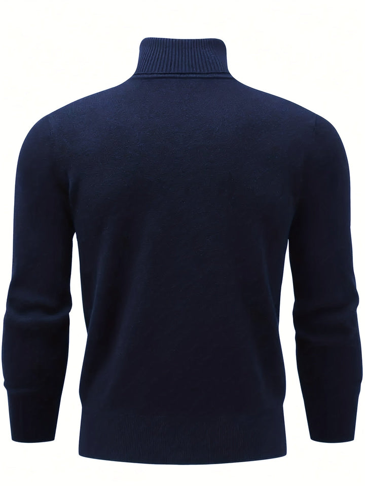 Duncan | Refined Roll-Neck Sweater