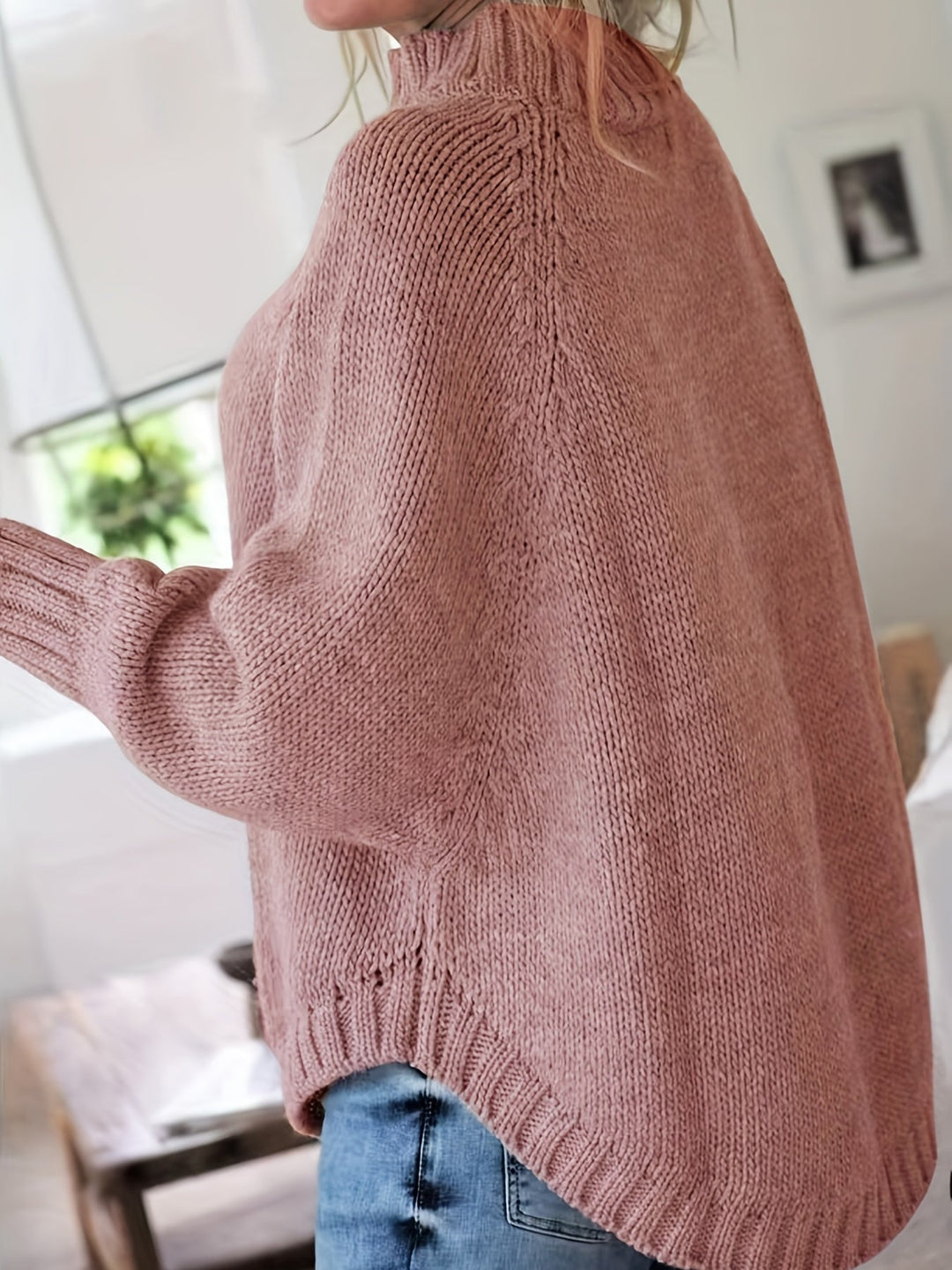Gwendolyn | Cable-Knit High-Neck Sweater