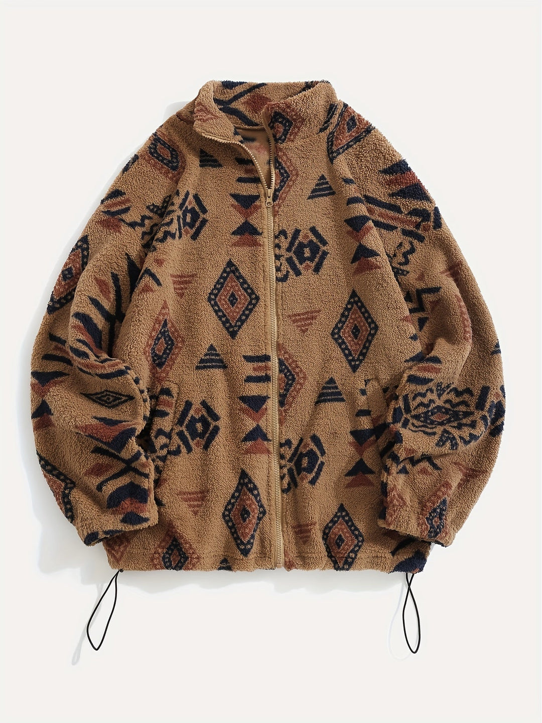 Lorraine | Patterned Zip-Up Jacket