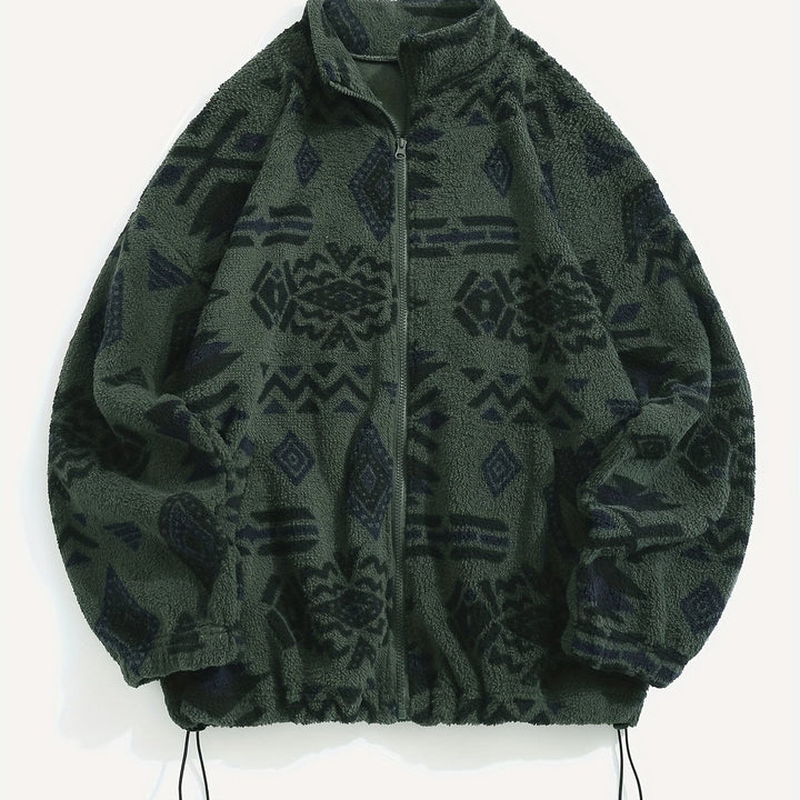 Lorraine | Patterned Zip-Up Jacket