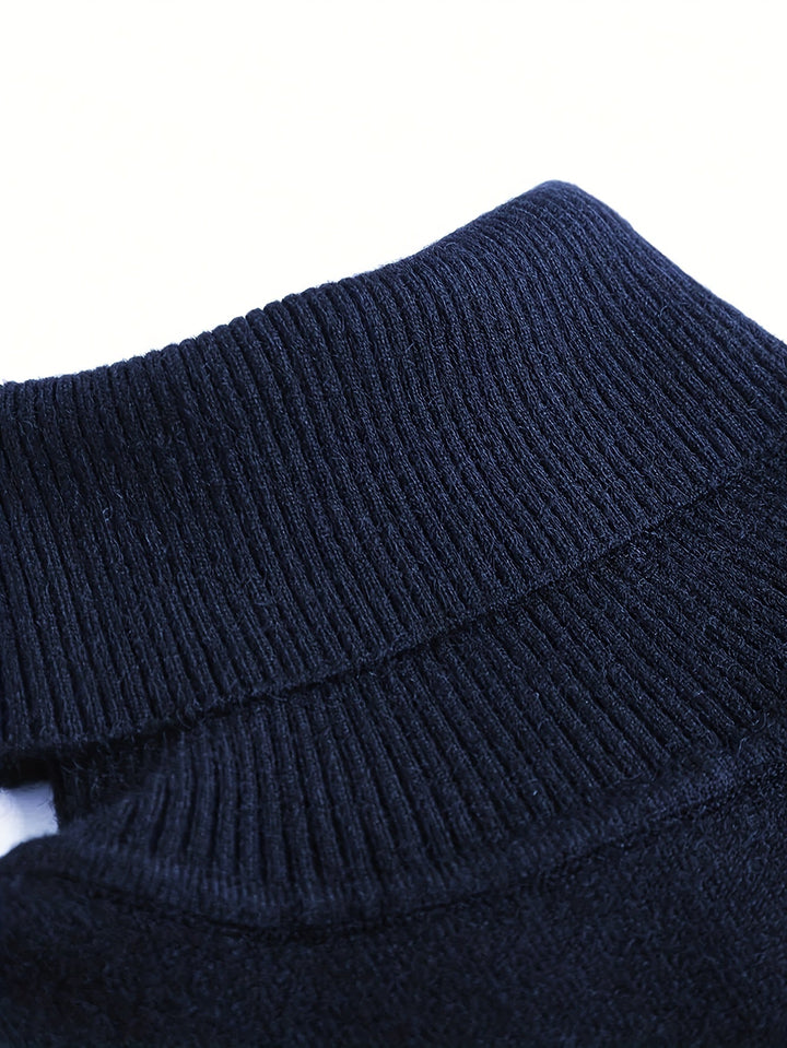 Duncan | Refined Roll-Neck Sweater