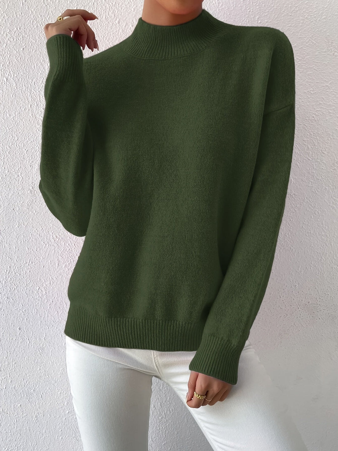 Lorelei | Refined Mock Neck Sweater