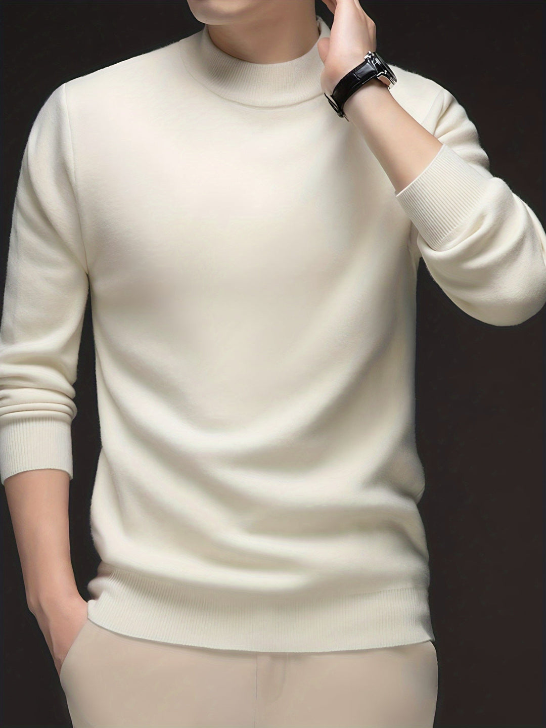 Everett | Refined High-Neck Sweater