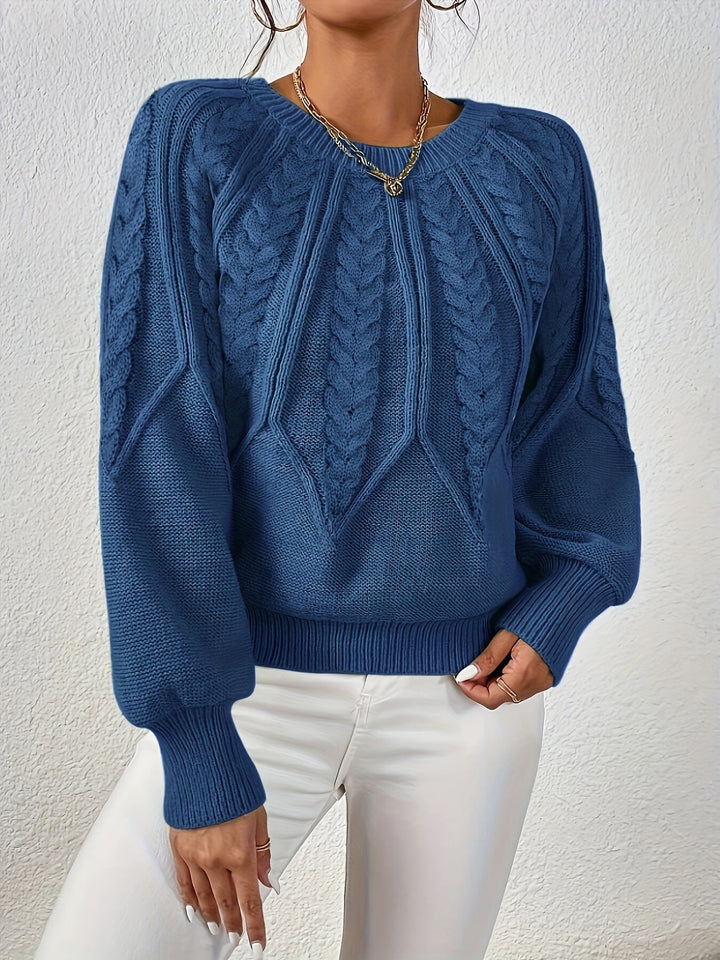 Eleanor | Relaxed Cable-Knit Sweater
