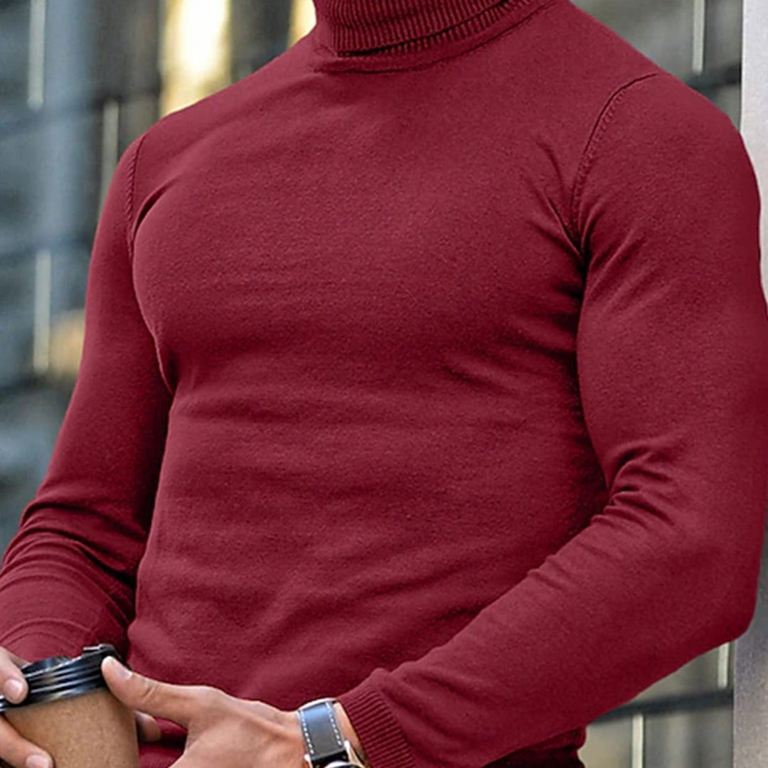 Duncan | Refined Roll-Neck Sweater