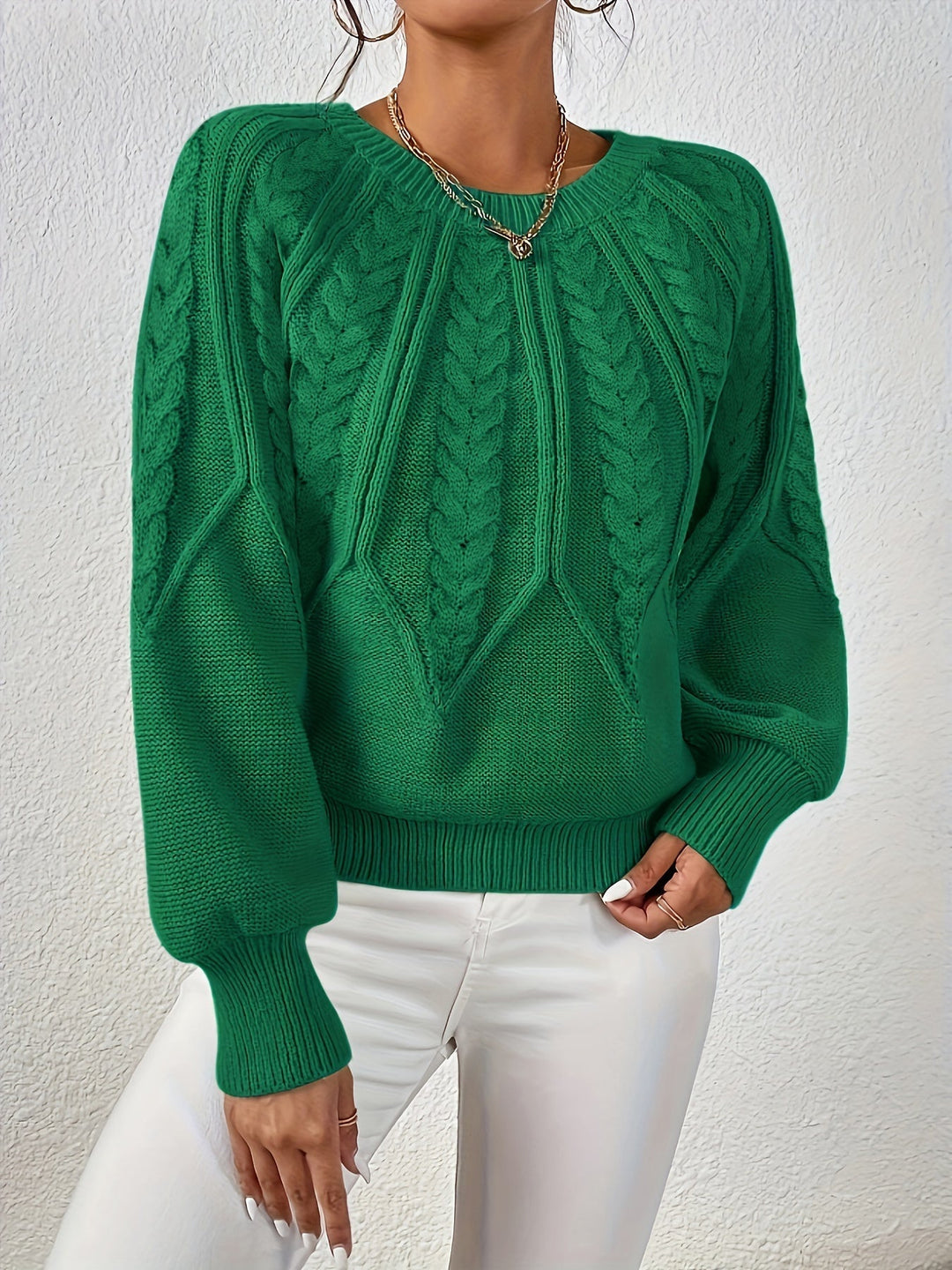 Eleanor | Relaxed Cable-Knit Sweater
