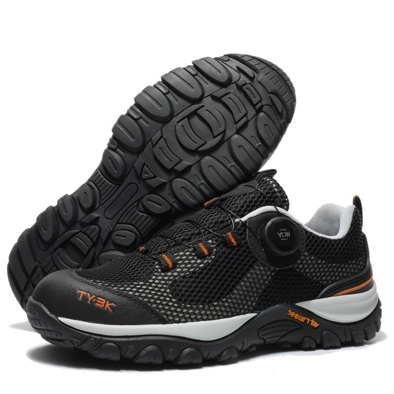 Men’s Trail Running Shoes Outdoor Safety Sport Sneakers Anti Slip Grip