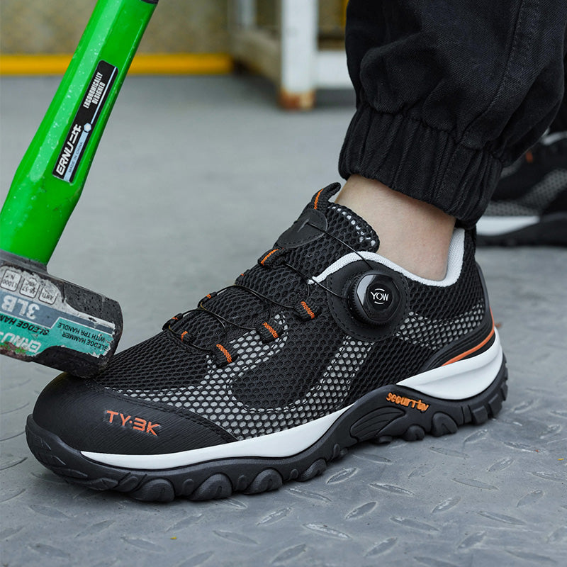 Men’s Trail Running Shoes Outdoor Safety Sport Sneakers Anti Slip Grip