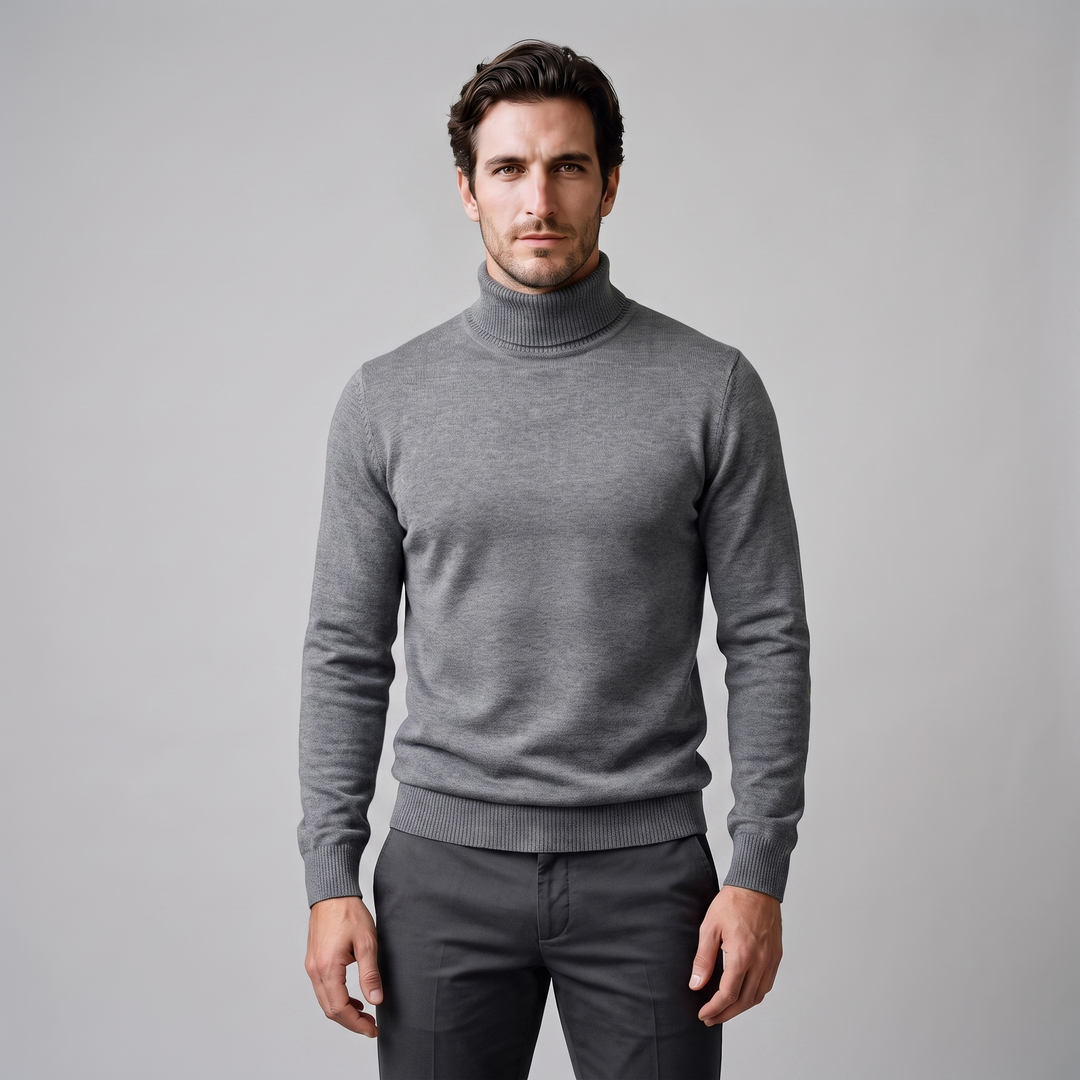 Men's Classic Turtleneck Sweater