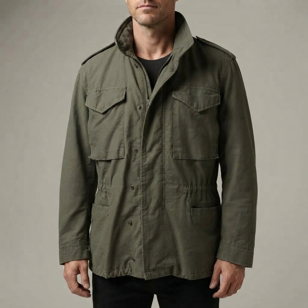 Men’s Casual Jacket Zip Up Everyday Outdoor Outerwear