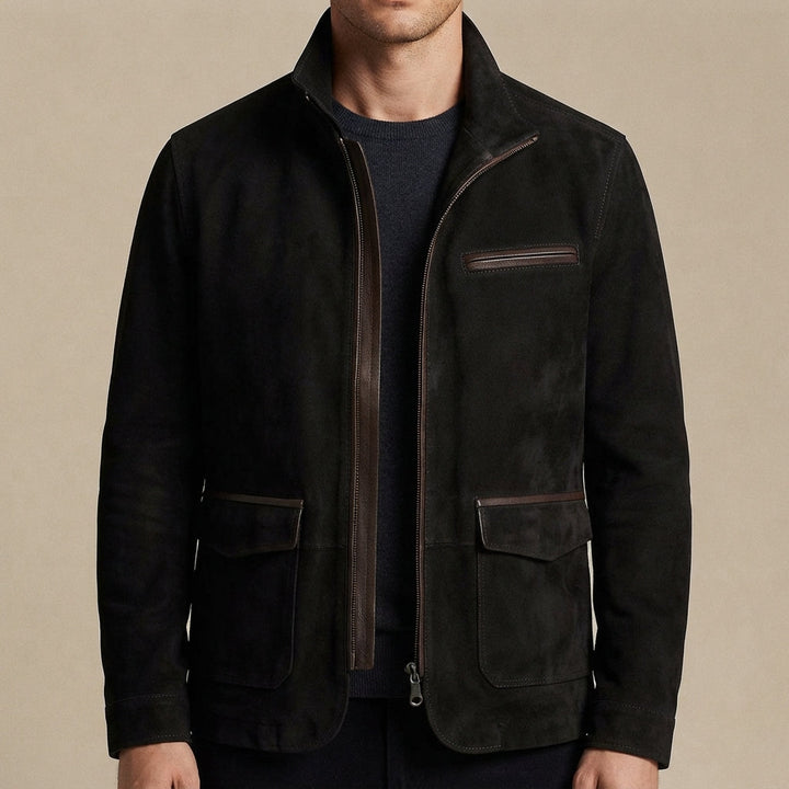 Men’s Casual Zip Up Jacket Lightweight Everyday Outerwear