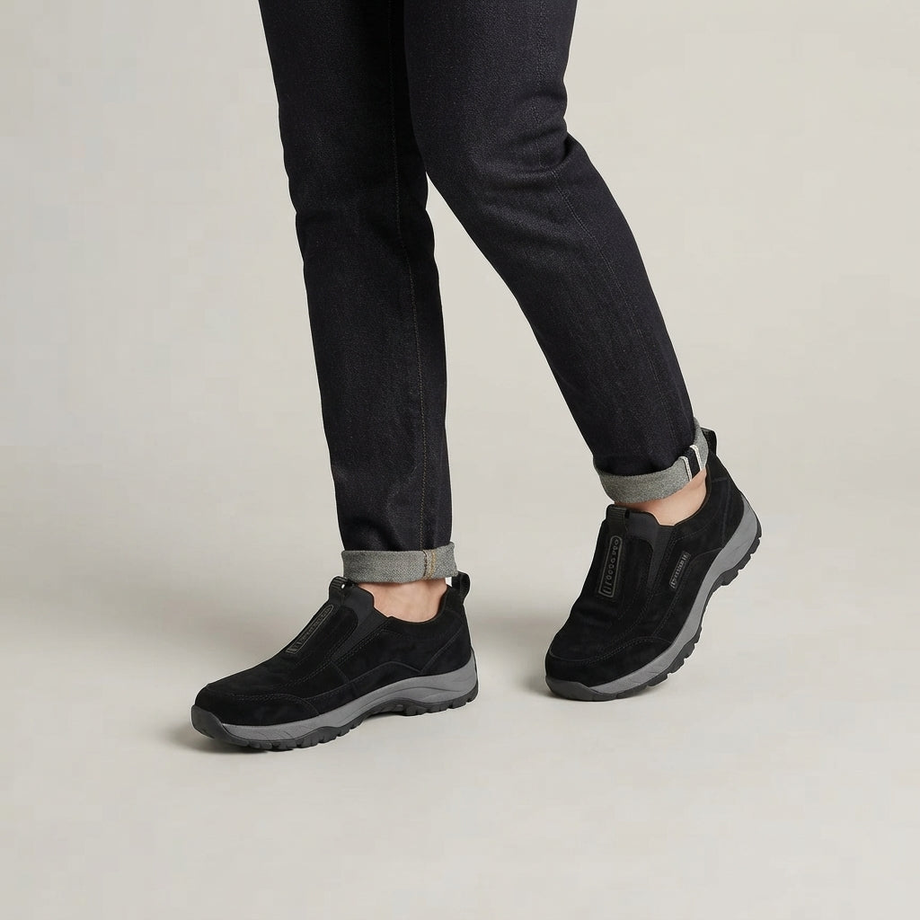 Men’s Slip On Walking Shoes Casual Outdoor Sneakers