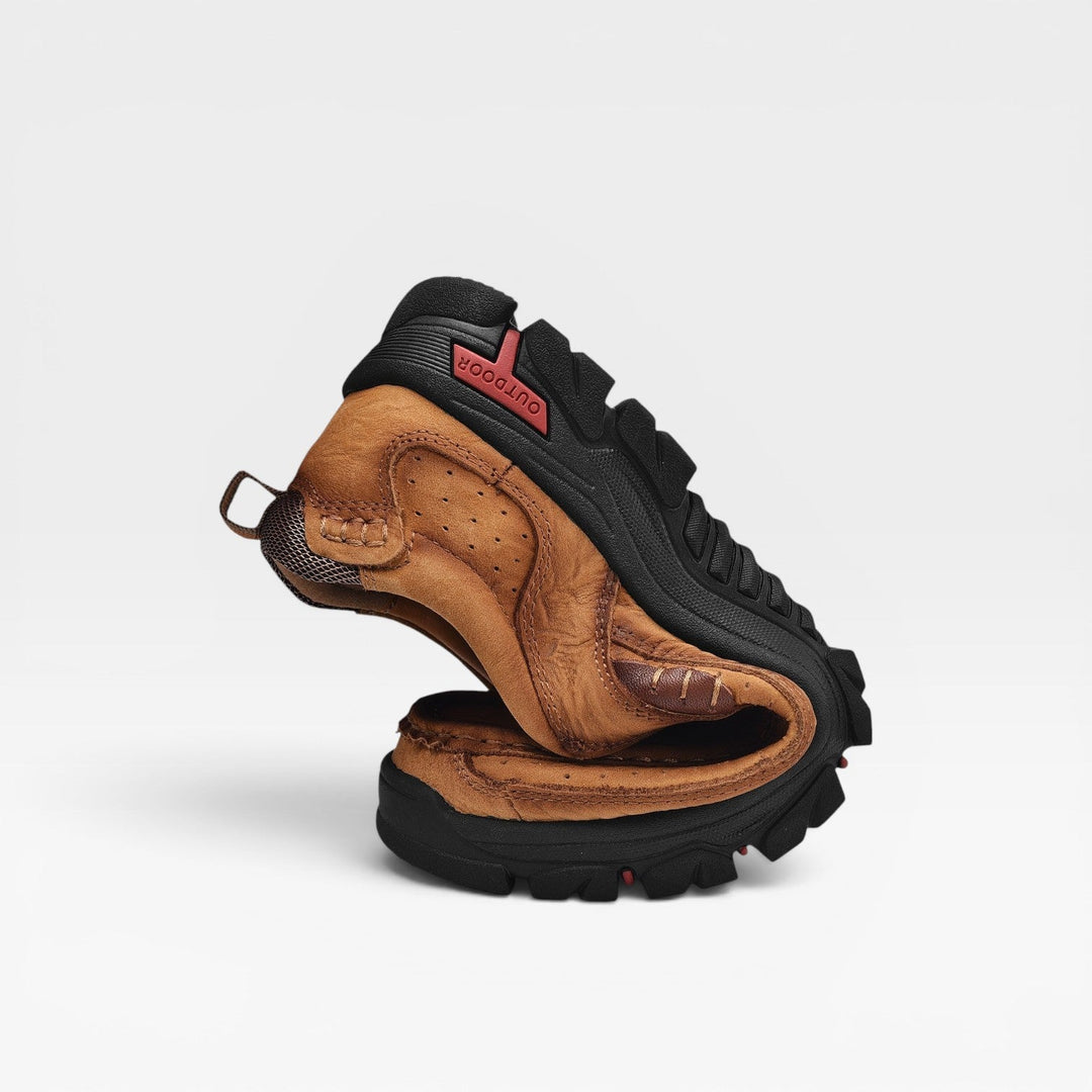 Men's Genuine Leather Ankle Boots – Comfortable Slip On Smart Casual Shoes