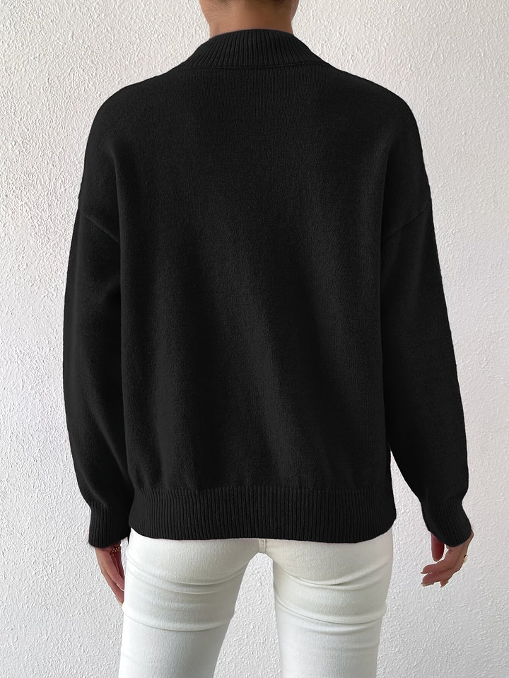 Lorelei | Refined Mock Neck Sweater