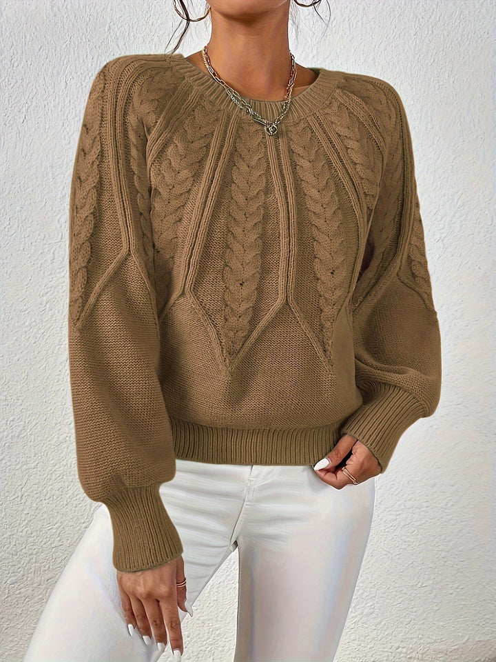 Eleanor | Relaxed Cable-Knit Sweater