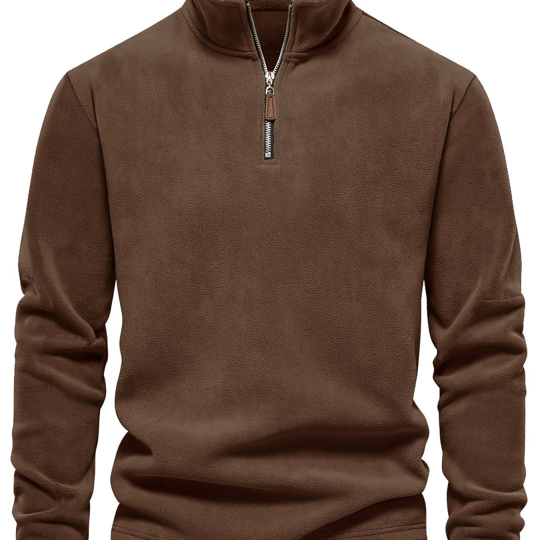 Fraser | Half-Zip Stand-Collar Pullover