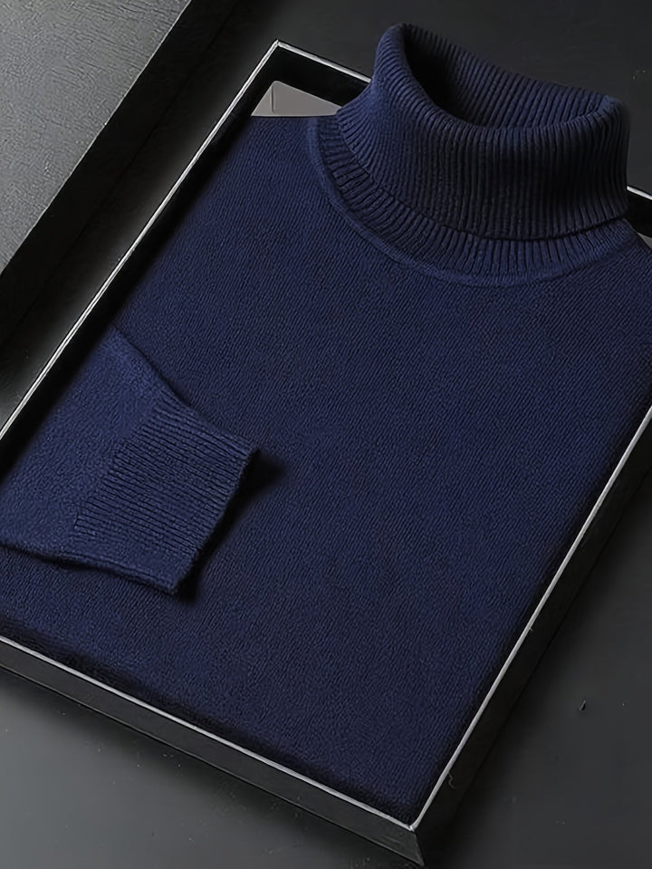 Duncan | Refined Roll-Neck Sweater