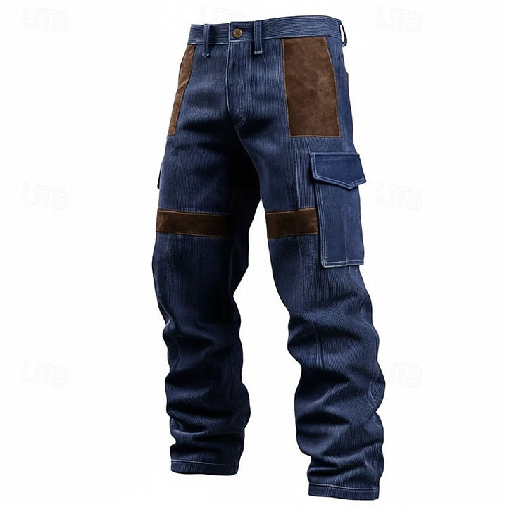 Dean | Rugged Multi-Pocket Cargo Trousers