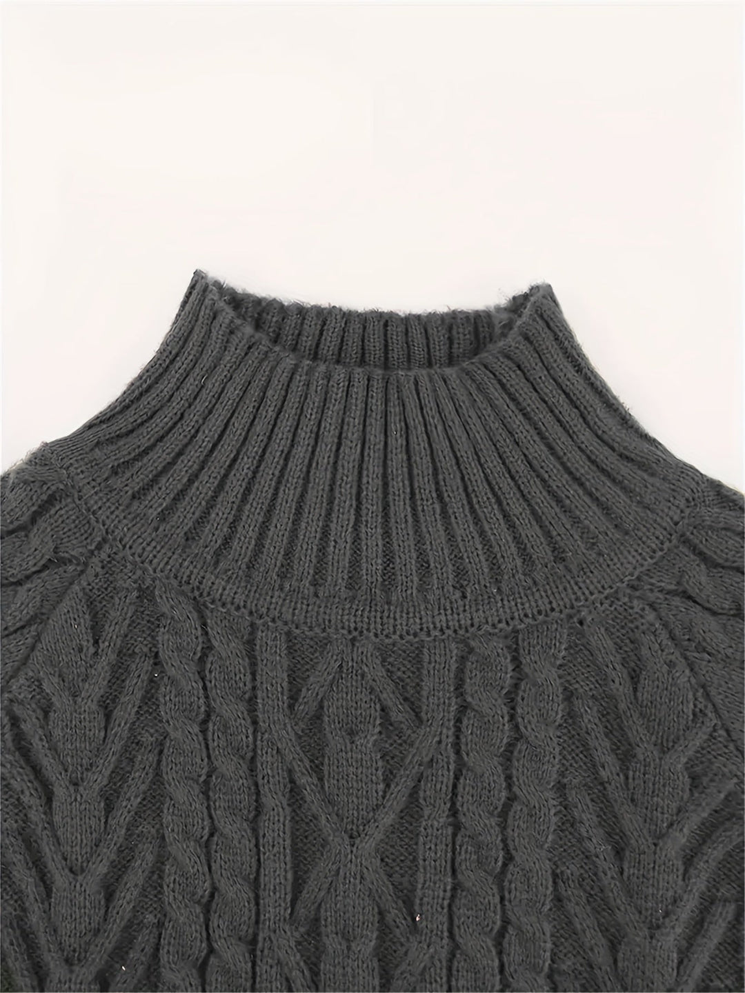Eloise | Textured Half-Collar Sweater