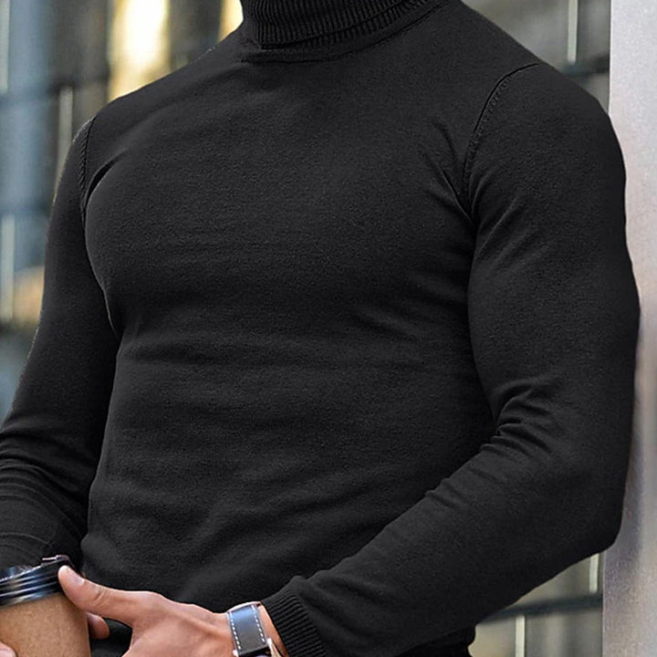 Duncan | Refined Roll-Neck Sweater