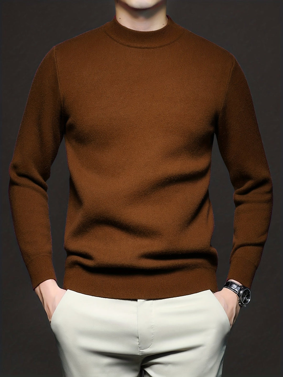 Everett | Refined High-Neck Sweater