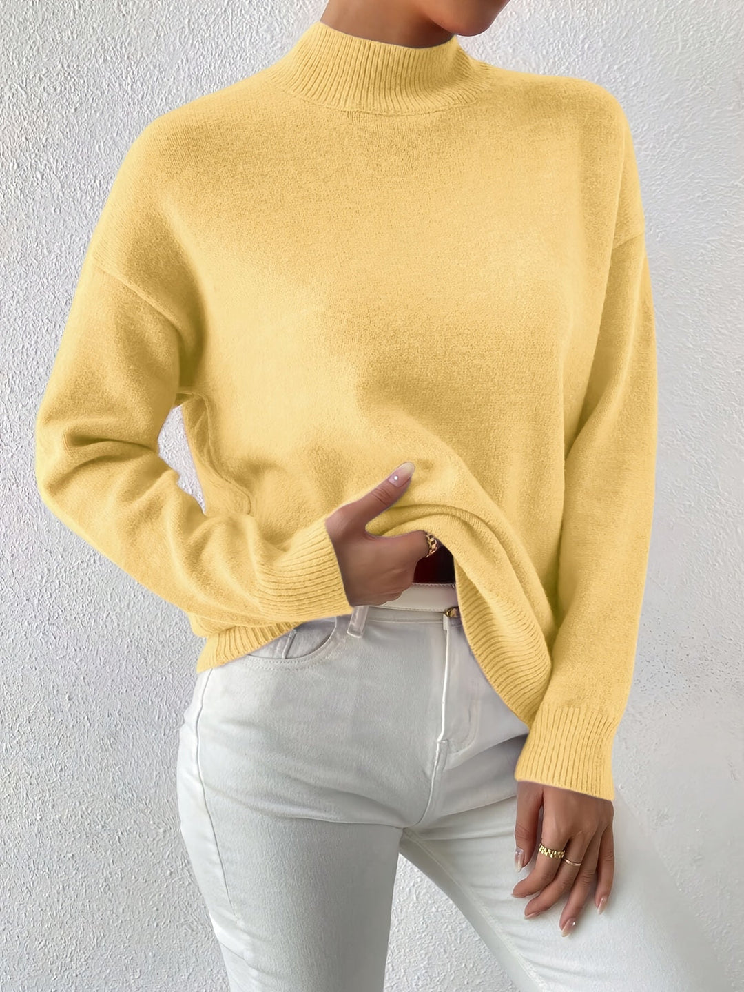 Lorelei | Refined Mock Neck Sweater