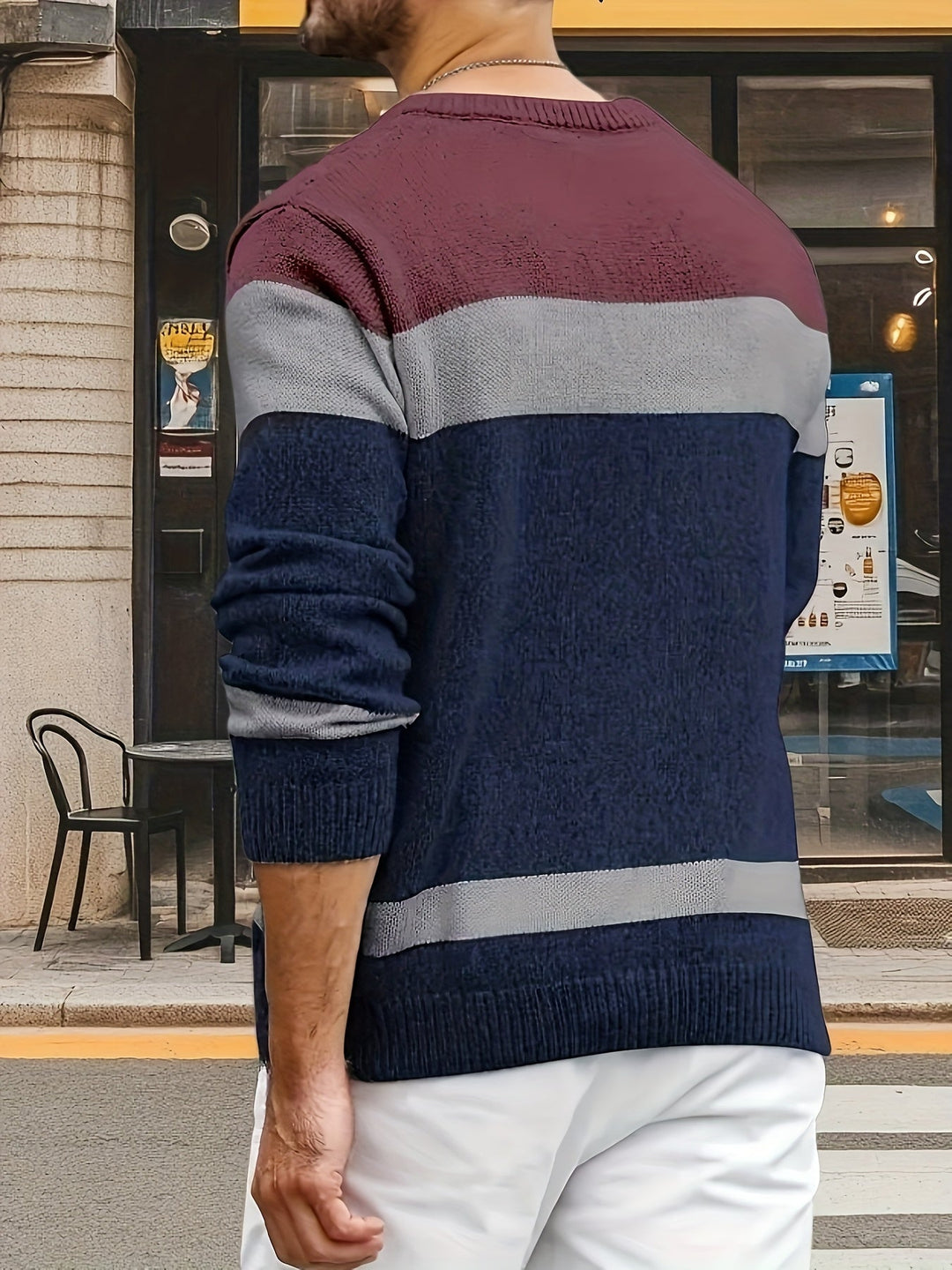 Bradley | Textured Cable-Knit Sweater