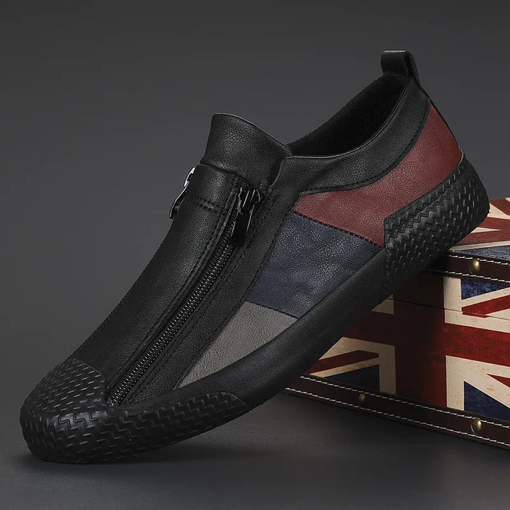 Dante | Colourblock Leather Skate Shoes for Men