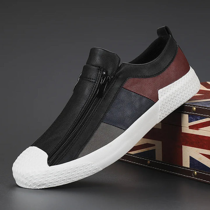 Dante | Colourblock Leather Skate Shoes for Men