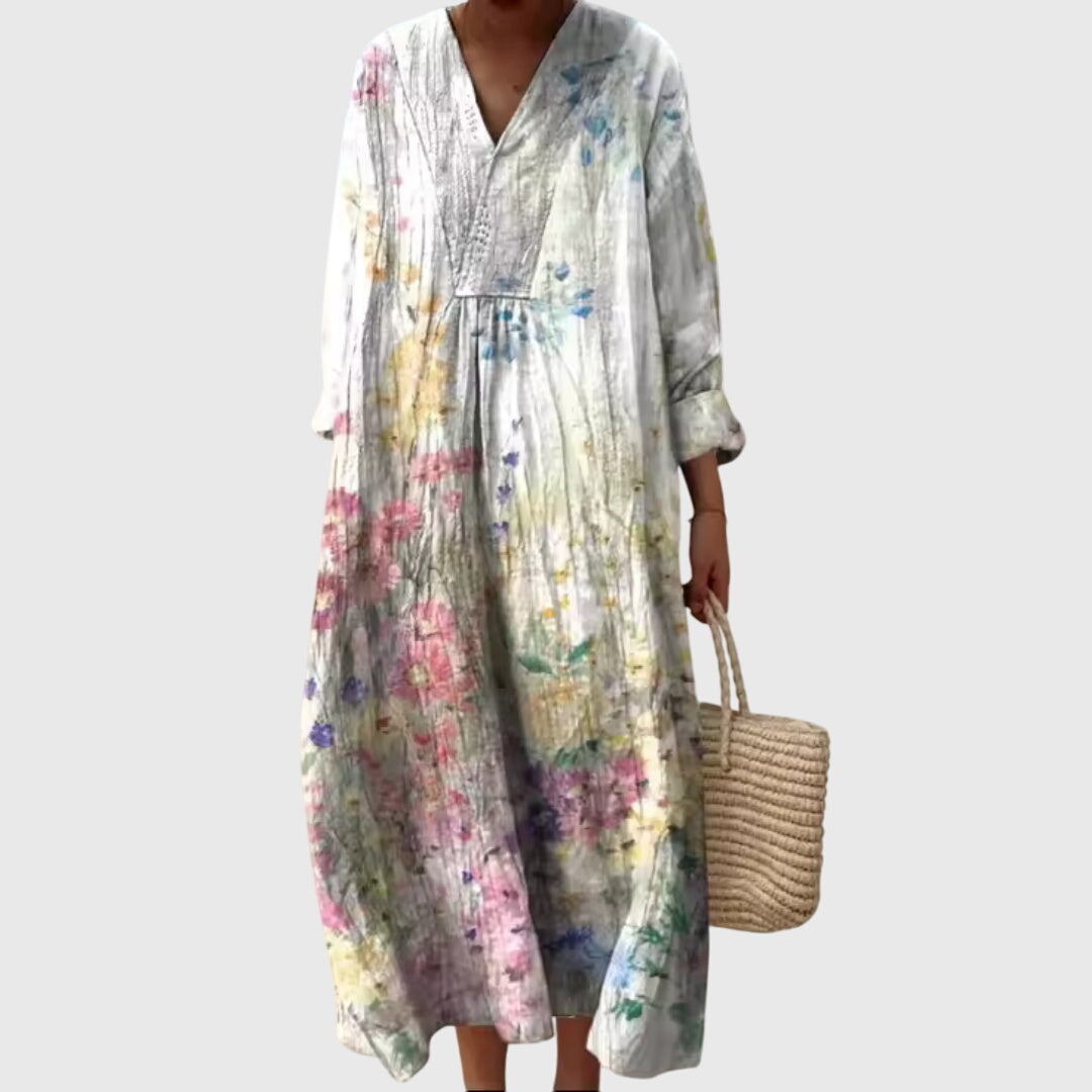 Daphne | Geometric Print Dress