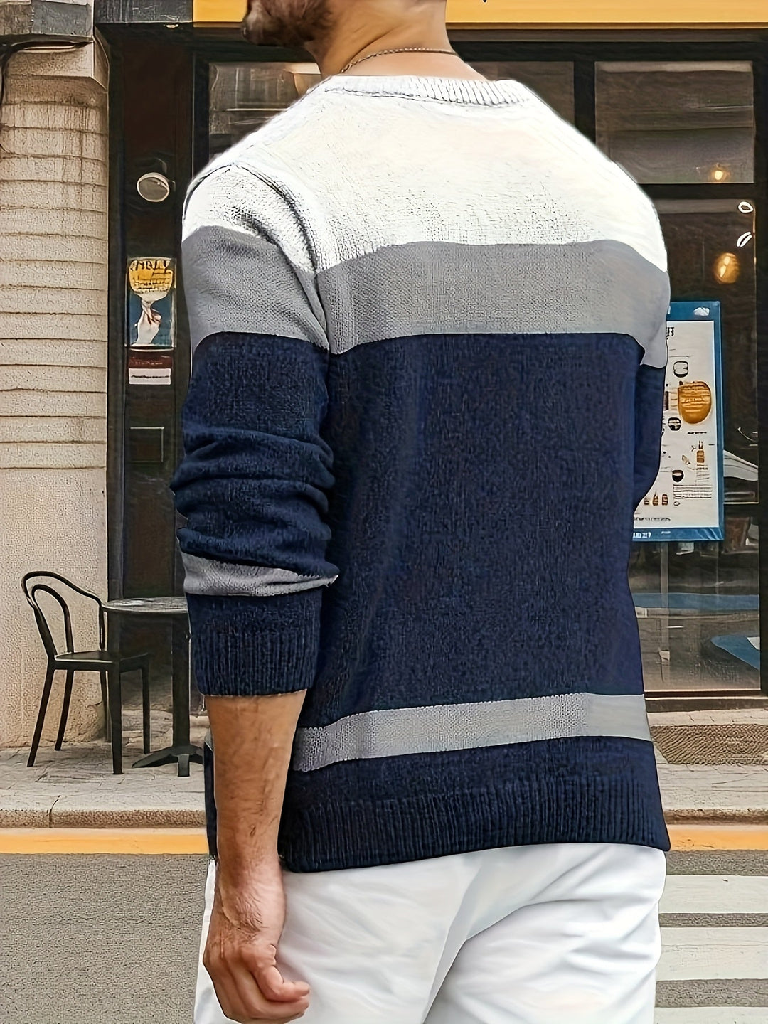 Bradley | Textured Cable-Knit Sweater