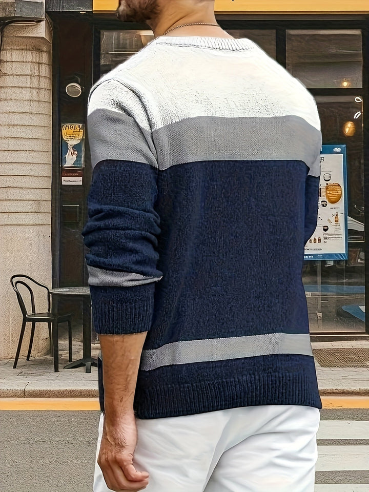 Bradley | Textured Cable-Knit Sweater