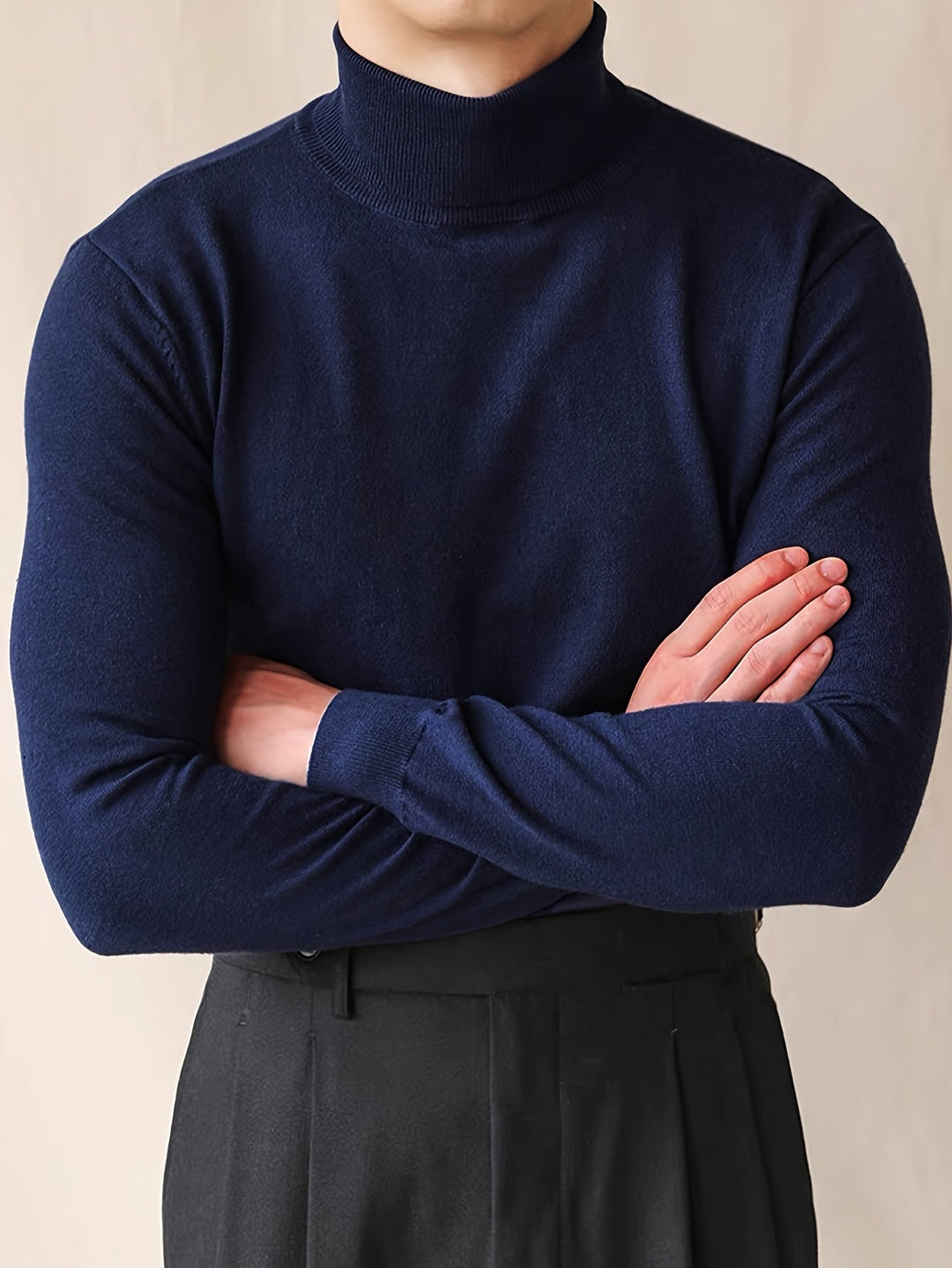Duncan | Refined Roll-Neck Sweater