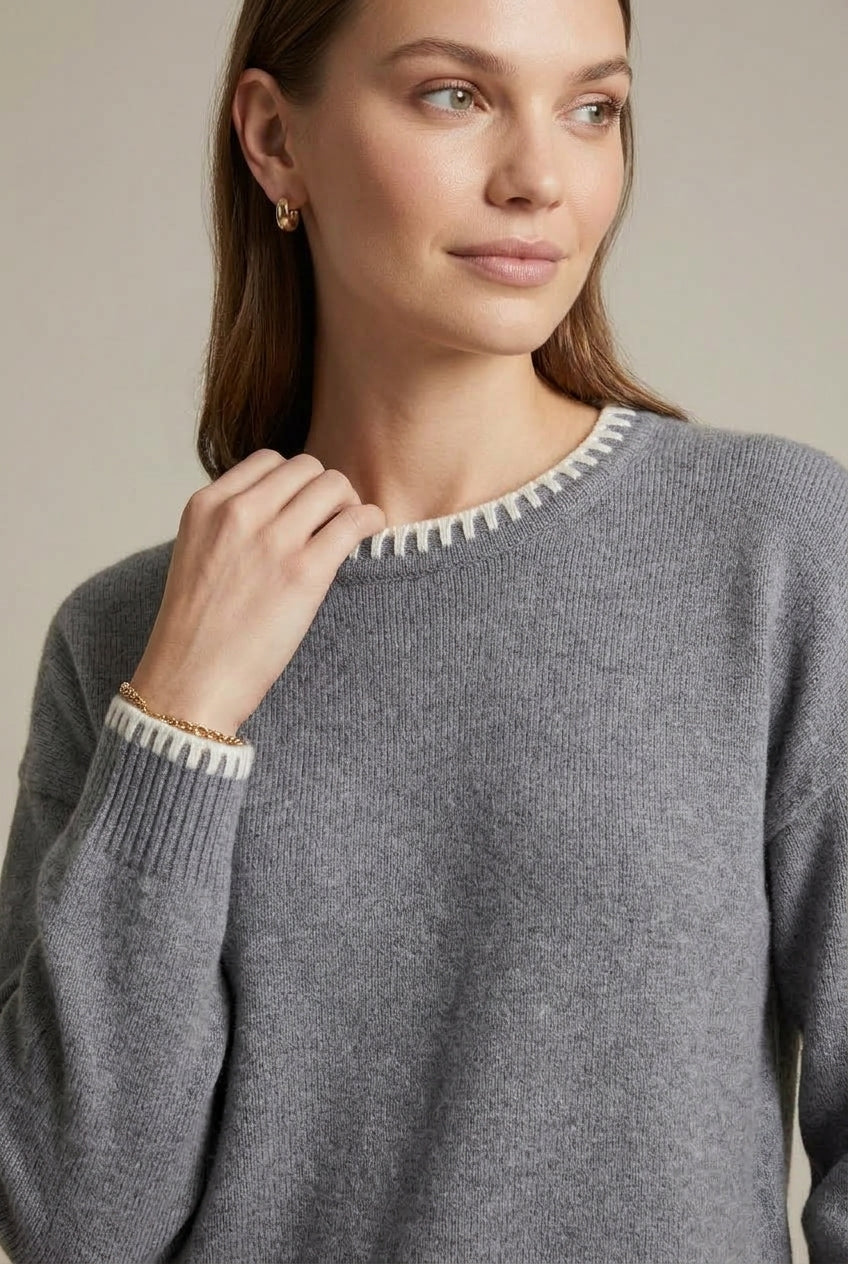 Women's Knit Two-Piece Lounge Set Oversized