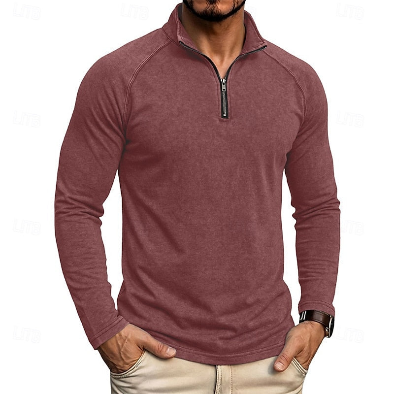 Holt | Classic Quarter-Zip Shirt