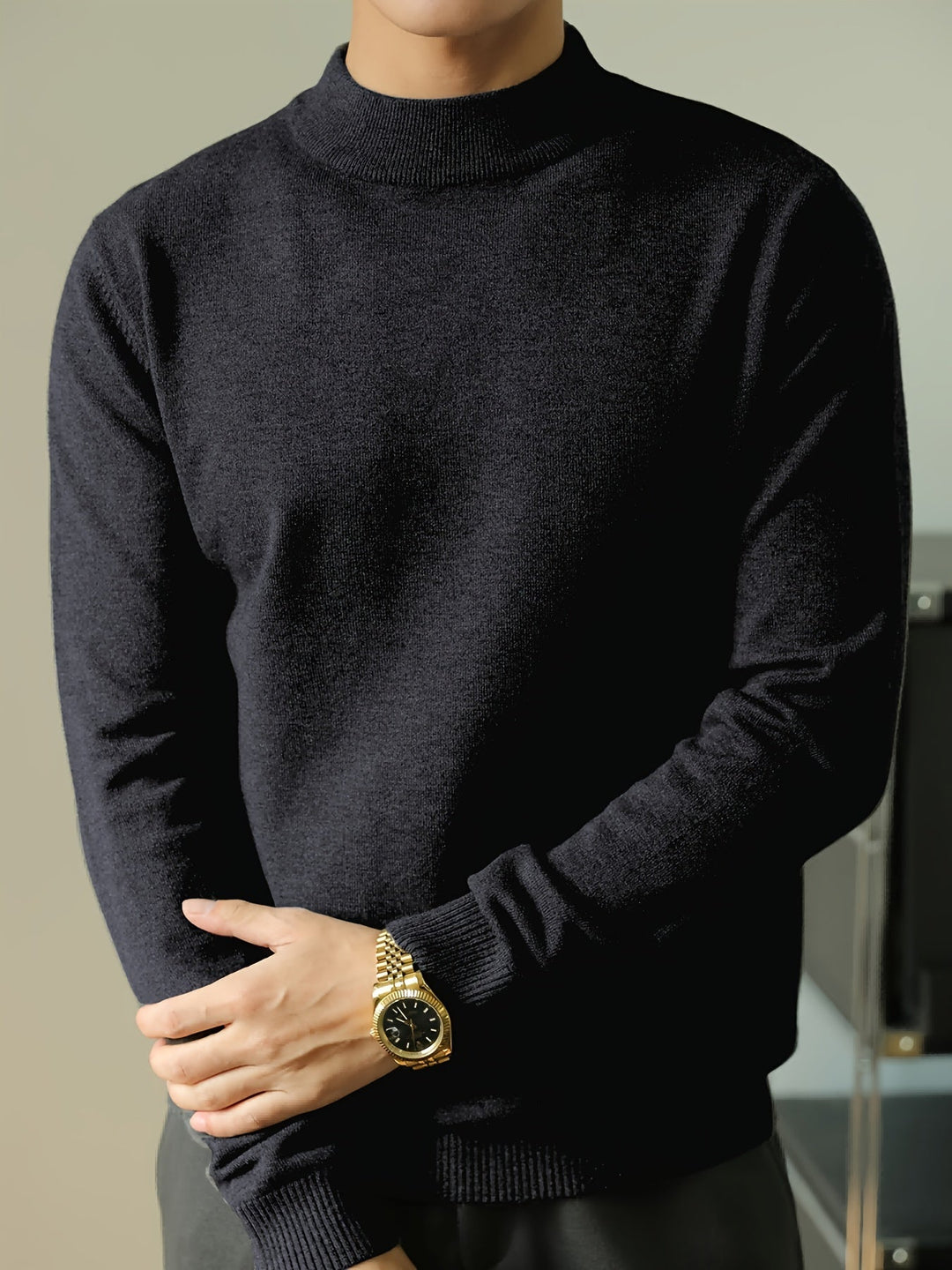 Everett | Refined High-Neck Sweater